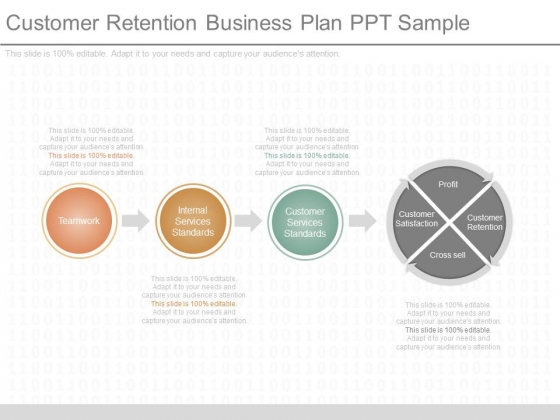 Customer Retention Business Plan Ppt Sample