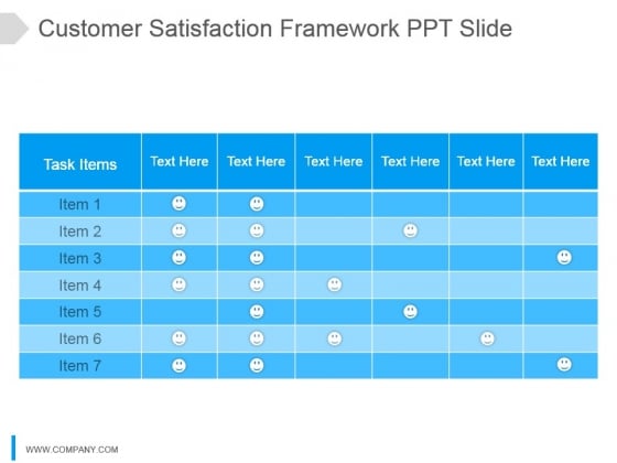 Customer Satisfaction Framework Ppt Slide Customer Satisfaction Framework Ppt Slide