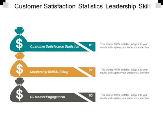 Customer Satisfaction Statistics Leadership Skill Building Customer Engagement Ppt PowerPoint Presentation Icon Tips