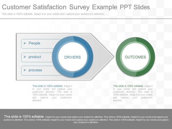 Customer Satisfaction Survey Example Ppt Slides