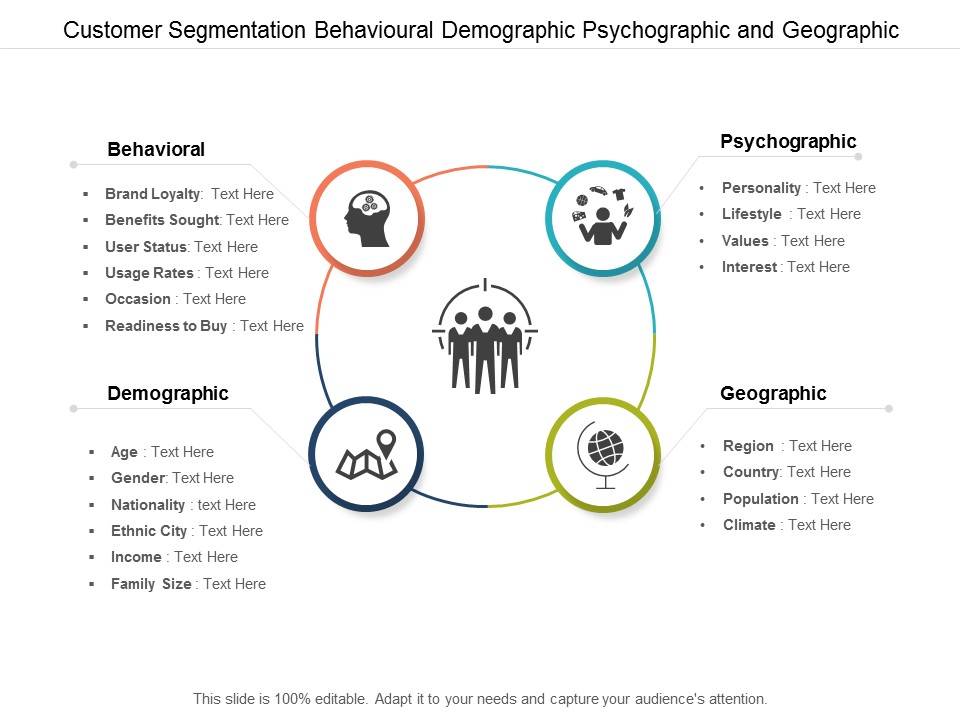 Customer Segmentation Behavioural Demographic Psychographic And ...