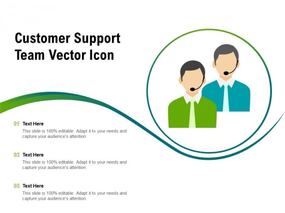Customer Support Team Vector Icon Ppt PowerPoint Presentation Ideas Graphics Template