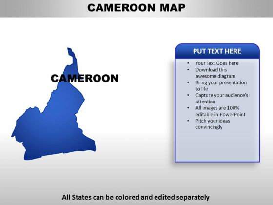 Cameroom PowerPoint Maps Cameroom PowerPoint Maps