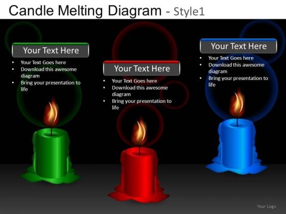 Candles PowerPoint Templates