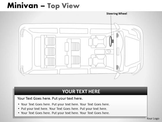 Cars Green Minivan Top View PowerPoint Slides And Ppt Diagram Templates Cars Green Minivan Top View PowerPoint Slides And Ppt Diagram Templates