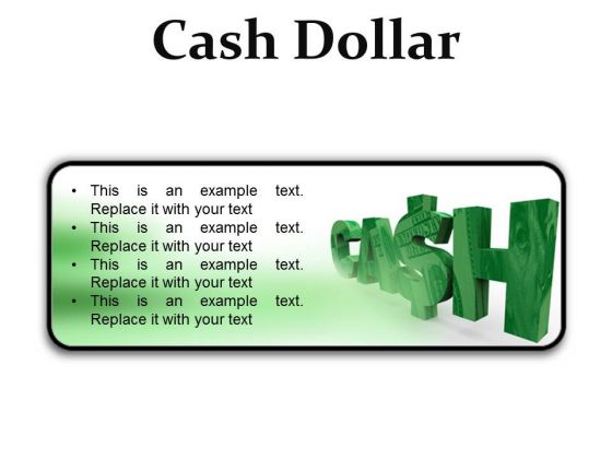 Cash Dollar Symbol PowerPoint Presetation Slides R Cash Dollar Symbol PowerPoint Presetation Slides R