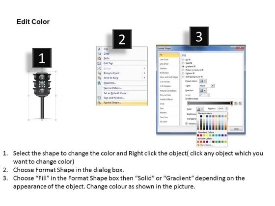 Caution Traffic Light PowerPoint Slides And Ppt Diagram Templates compatible idea