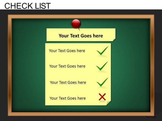 Checklist Diagram PowerPoint Checklist Diagram PowerPoint