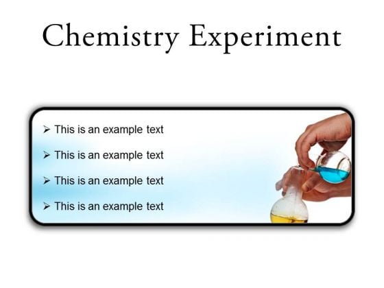 Chemistry Experiment Science PowerPoint Presentation Slides R Chemistry Experiment Science PowerPoint Presentation Slides R