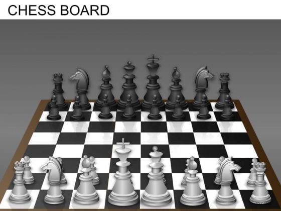 Chess Board PowerPoint Templates