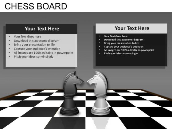 Chess Knights PowerPoint Templates Chess Knights PowerPoint Templates