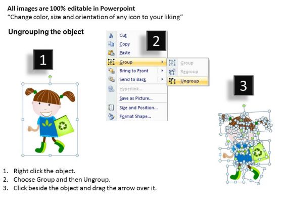 children recycling powerpoint templates recycling education ppt slides 2