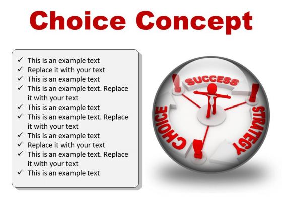 Choice Concept Business PowerPoint Presentation Slides C Choice Concept Business PowerPoint Presentation Slides C