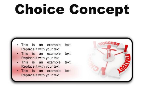 Choice Concept Business PowerPoint Presentation Slides R Choice Concept Business PowerPoint Presentation Slides R