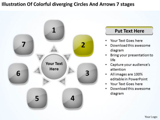 Circles And Arrows 7 Stages Relative Circular Flow Network PowerPoint Templates Circles And Arrows 7 Stages Relative Circular Flow Network PowerPoint Templates