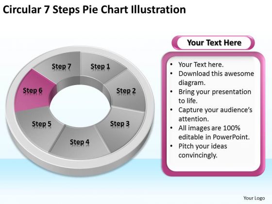 Circular 7 Steps Pie Chart Illustration Real Estate Business Plan PowerPoint Slides Circular 7 Steps Pie Chart Illustration Real Estate Business Plan PowerPoint Slides