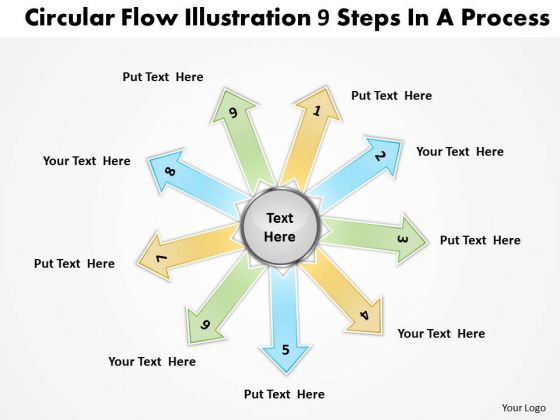 Circular Flow Illustrate 9 Steps In Process Cycle Chart PowerPoint Slides Circular Flow Illustrate 9 Steps In Process Cycle Chart PowerPoint Slides