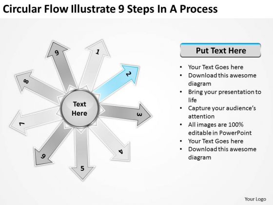 Circular Flow Illustrate 9 Steps In Process Layout Diagram PowerPoint Slides Circular Flow Illustrate 9 Steps In Process Layout Diagram PowerPoint Slides