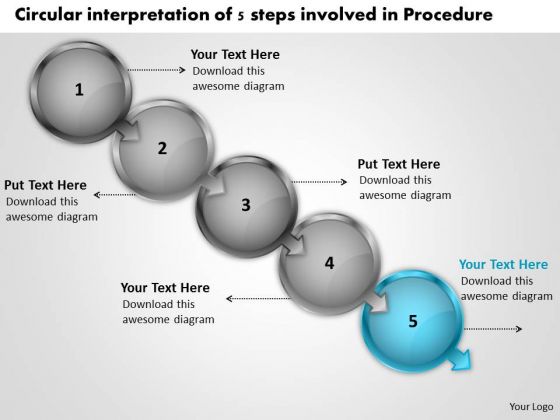 Circular Interpretation Of 5 Steps Involved Procedure Ppt Best Flowchart Slides PowerPoint Templates Circular Interpretation Of 5 Steps Involved Procedure Ppt Best Flowchart Slides PowerPoint Templates