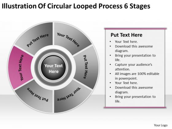 Circular Looped Process 6 Stages Outline For Business Plan PowerPoint Templates Circular Looped Process 6 Stages Outline For Business Plan PowerPoint Templates