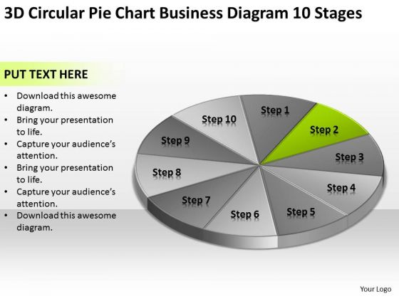 Circular Pie Chart Business Diagram 10 Stages Plan PowerPoint Slides Circular Pie Chart Business Diagram 10 Stages Plan PowerPoint Slides