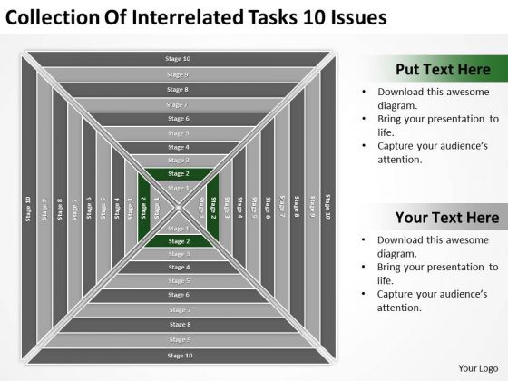 Collection Of Interrelated Tasks 10 Issues Ppt Business Plan PowerPoint Slides Collection Of Interrelated Tasks 10 Issues Ppt Business Plan PowerPoint Slides