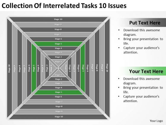 Collection Of Interrelated Tasks 10 Issues Ppt Business Plan PowerPoint Templates Collection Of Interrelated Tasks 10 Issues Ppt Business Plan PowerPoint Templates