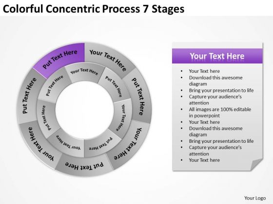 Colorful Concentric Process 7 Stages Ppt Plan Business PowerPoint Templates Colorful Concentric Process 7 Stages Ppt Plan Business PowerPoint Templates