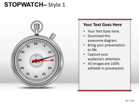 Communication Stopwatch 1 PowerPoint Slides And Ppt Diagram Templates