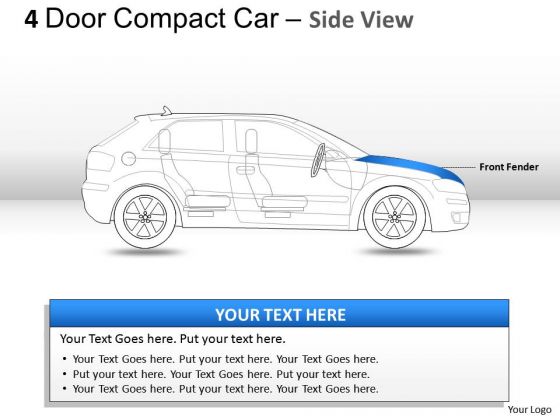 Compact 4 Door Blue Car Side View PowerPoint Slides And Ppt Diagram Templates Compact 4 Door Blue Car Side View PowerPoint Slides And Ppt Diagram Templates