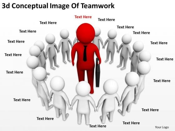 Company Business Strategy 3d Conceptual Image Of Teamwork Characters Company Business Strategy 3d Conceptual Image Of Teamwork Characters