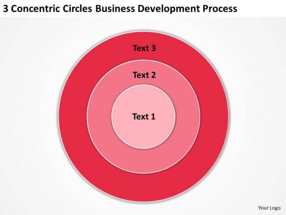 concentric circles powerpoint templates slides and graphics