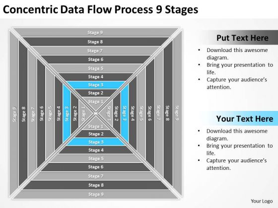 Concentric Data Flow Process 9 Stages Ppt Business Plan PowerPoint Slides Concentric Data Flow Process 9 Stages Ppt Business Plan PowerPoint Slides