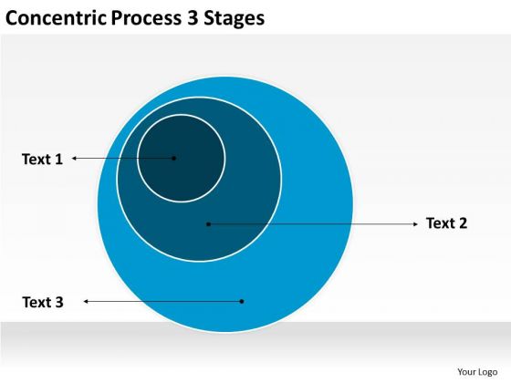 Concentric Process 3 Stages Ppt Business Plan PowerPoint Templates