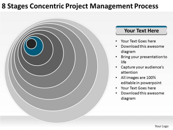 Concentric Project Management Process Company Business Plan PowerPoint Templates Concentric Project Management Process Company Business Plan PowerPoint Templates