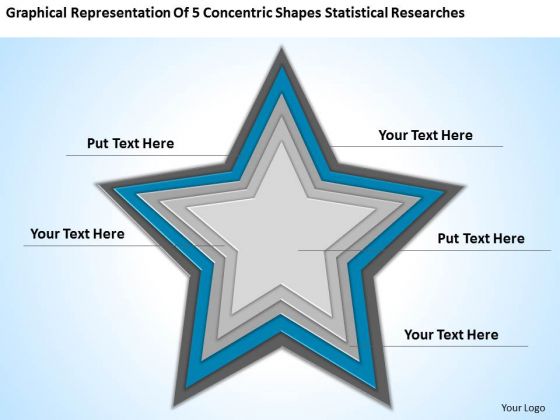 Concentric Shapes Statistical Researches Ppt Business Plans Templates PowerPoint