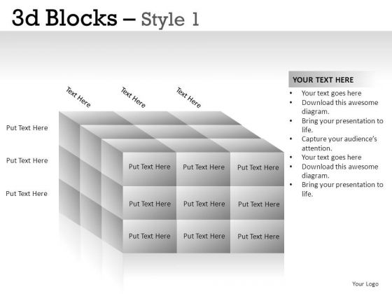 Connection 3d Blocks 1 PowerPoint Slides And Ppt Diagram Templates Connection 3d Blocks 1 PowerPoint Slides And Ppt Diagram Templates