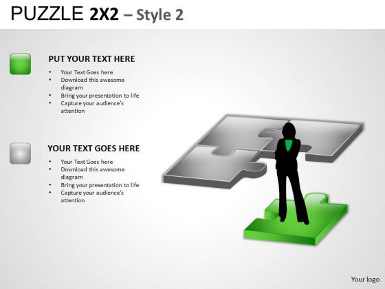 Connection Puzzle 2x2 2 PowerPoint Slides And Ppt Diagram Templates Connection Puzzle 2x2 2 PowerPoint Slides And Ppt Diagram Templates