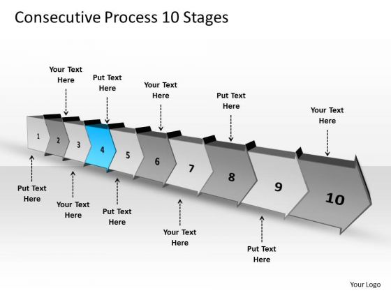 Consecutive Process 10 Stages Unified Modeling Language PowerPoint Slides Consecutive Process 10 Stages Unified Modeling Language PowerPoint Slides