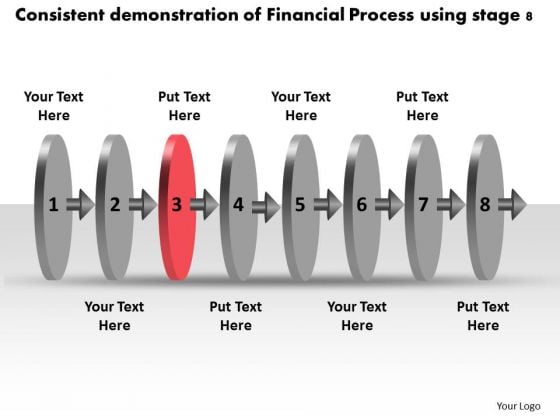 Consistent Demonstration Of Financial Process Using Stage 8 Flow Charts PowerPoint Slides Consistent Demonstration Of Financial Process Using Stage 8 Flow Charts PowerPoint Slides