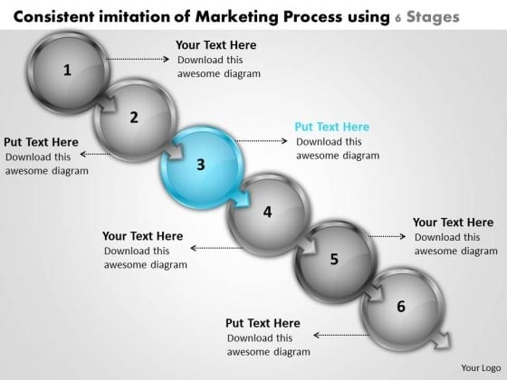 Consistent Imitation Of Marketing Process Using 6 Stages Microsoft Flowchart PowerPoint Templates Consistent Imitation Of Marketing Process Using 6 Stages Microsoft Flowchart PowerPoint Templates