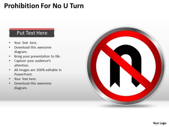 Consulting PowerPoint Template Prohibition For No Turn Ppt Slides Consulting PowerPoint Template Prohibition For No Turn Ppt Slides