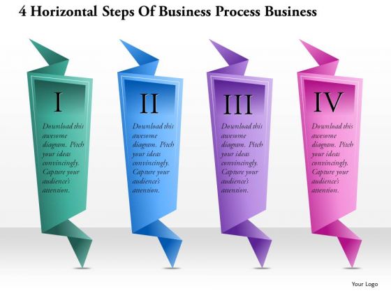 Consulting Slides 4 Horizontal Steps Of Business Process Business Presentation Consulting Slides 4 Horizontal Steps Of Business Process Business Presentation