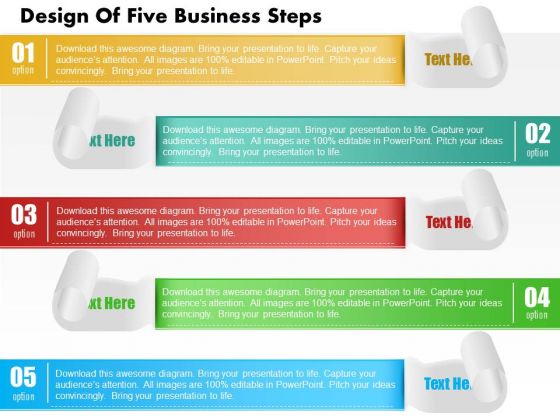 Consulting Slides Design Of Five Business Steps Business Presentation Consulting Slides Design Of Five Business Steps Business Presentation