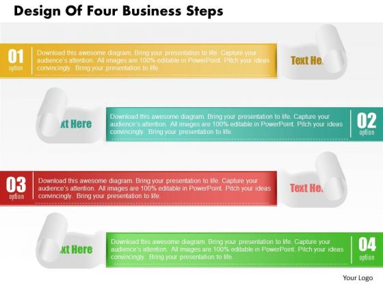 Consulting Slides Design Of Four Business Steps Business Presentation Consulting Slides Design Of Four Business Steps Business Presentation