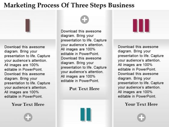 Consulting Slides Marketing Process Of Three Steps Business Presentation Consulting Slides Marketing Process Of Three Steps Business Presentation