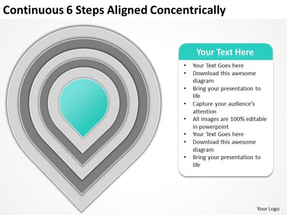 Continuous 6 Steps Aligned Concentrically Sales Plan PowerPoint Templates Continuous 6 Steps Aligned Concentrically Sales Plan PowerPoint Templates