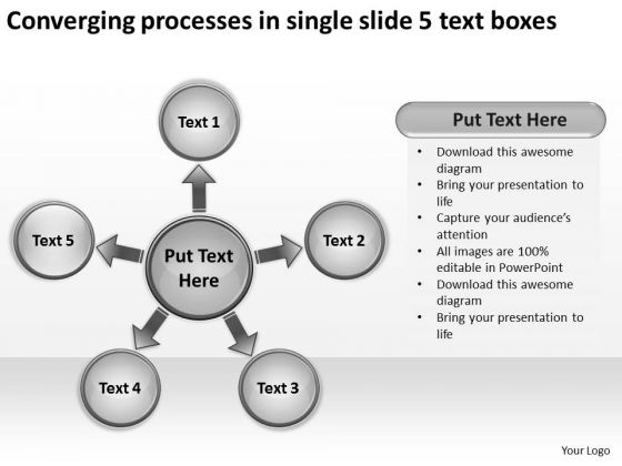 Converging Processes Single Slide 5 Text Boxes Ppt Cycle Spoke Chart PowerPoint Slides Converging Processes Single Slide 5 Text Boxes Ppt Cycle Spoke Chart PowerPoint Slides