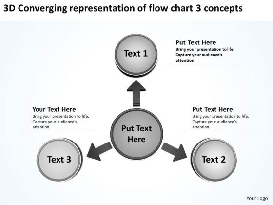 Converging Representation Of Flow Chart 3 Concepts Cycle Motion Network PowerPoint Templates Converging Representation Of Flow Chart 3 Concepts Cycle Motion Network PowerPoint Templates
