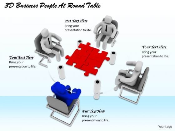 Corporate Business Strategy 3d People Round Table Adaptable Concepts Corporate Business Strategy 3d People Round Table Adaptable Concepts
